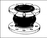 EXPANSION JOINT-twin With PVC Unions-04,Rubber Molded Parts